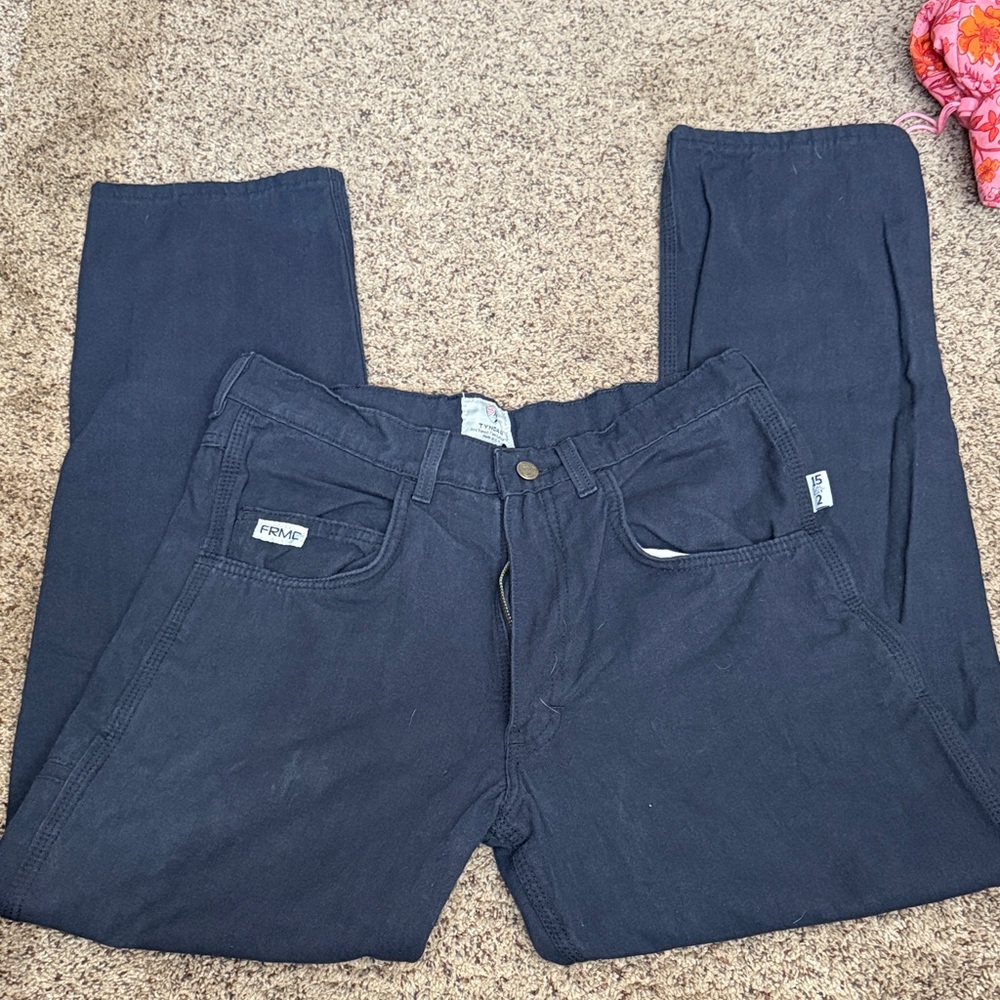 Dark blue Tyndale FR pants